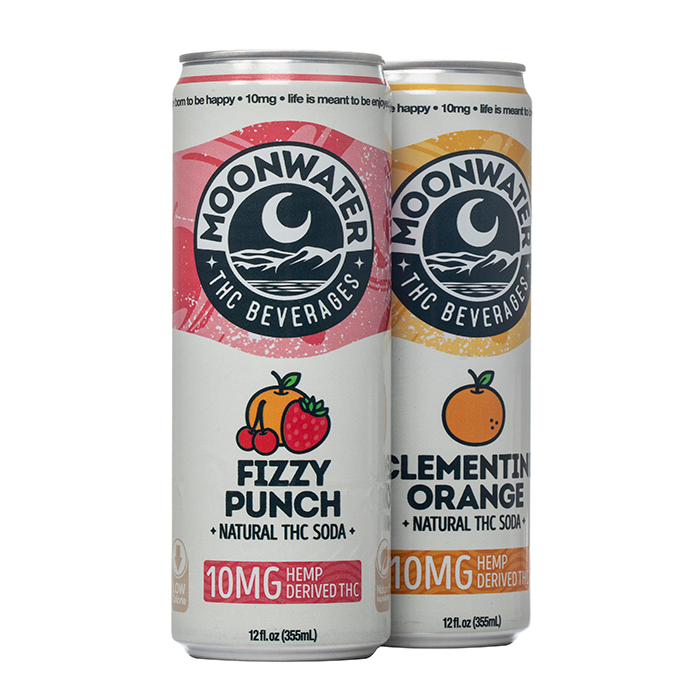 Moonwater Natural Hemp-Derived D9 Soda - 10mg