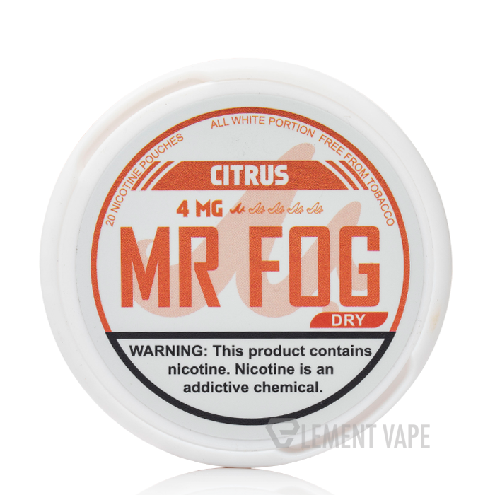 Mr. Fog DRY Nicotine Pouches - Citrus