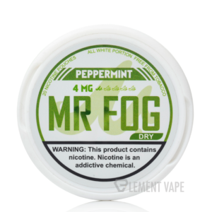 Mr. Fog DRY Nicotine Pouches - Peppermint