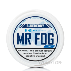 Mr. Fog DRY Nicotine Pouches - Blueberry