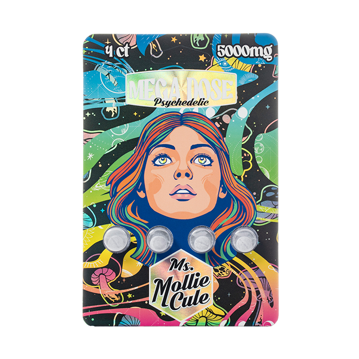 Ms Mollie Cule MEGADOSE Psychedelic Tablets 5000mg