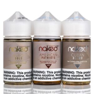 Naked100 Tobacco COMBO Pack - 3 Flavors - 180mL