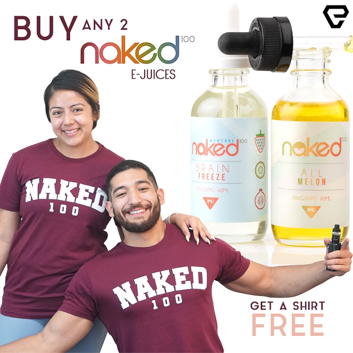 Discount Puffs x Naked 100 T-Shirt Collaboration