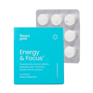 Neuro Energy and Focus Gum 9ct