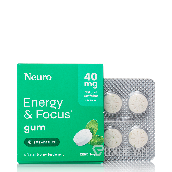 Neuro Energy and Focus Gum 6ct