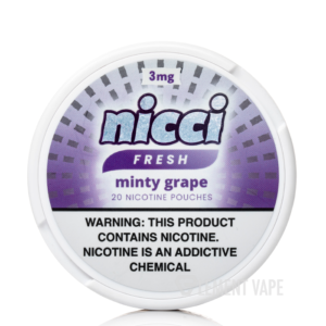 Nicci Nicotine Pouches - Minty Grape
