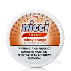 Nicci Nicotine Pouches – Minty Orange