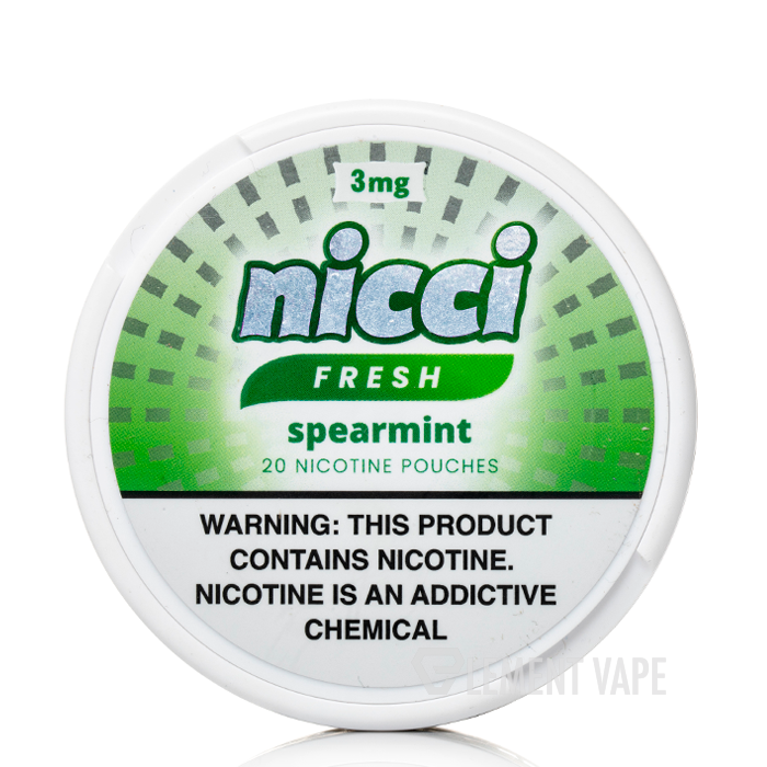 Nicci Nicotine Pouches – Spearmint