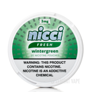 Nicci Nicotine Pouches – Wintergreen
