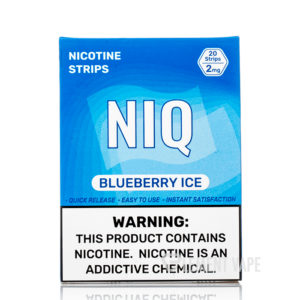 NIQ Nicotine Strips - Blueberry Ice