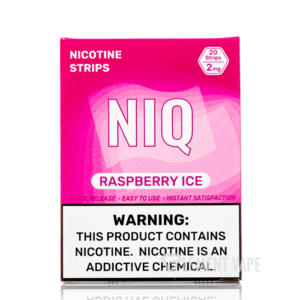NIQ Nicotine Strips - Raspberry Ice