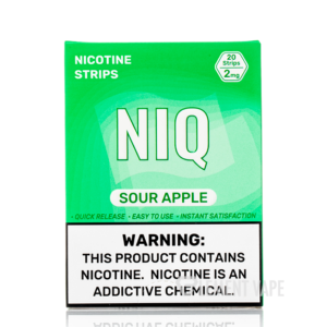 NIQ Nicotine Strips - Sour Apple