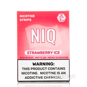 NIQ Nicotine Strips - Strawberry Ice