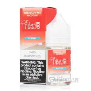 Strawberry Pom - Naked Synthetic Salts - 30mL