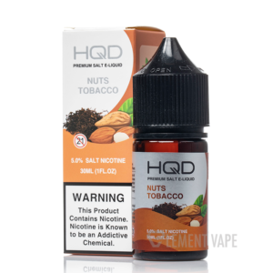 Nuts Tobacco - HQD Salts - 30mL