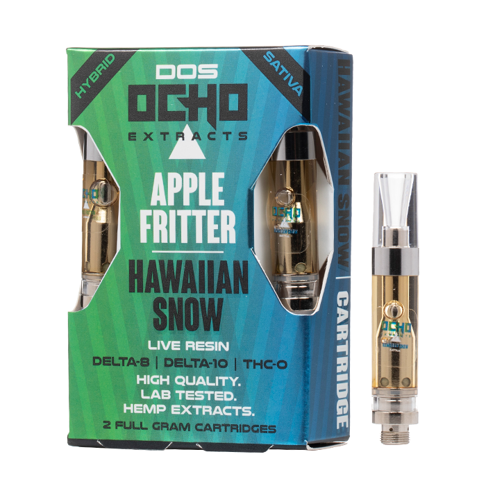 Ocho Extracts Dos Ocho Dual Live Resin Cartridges 2G