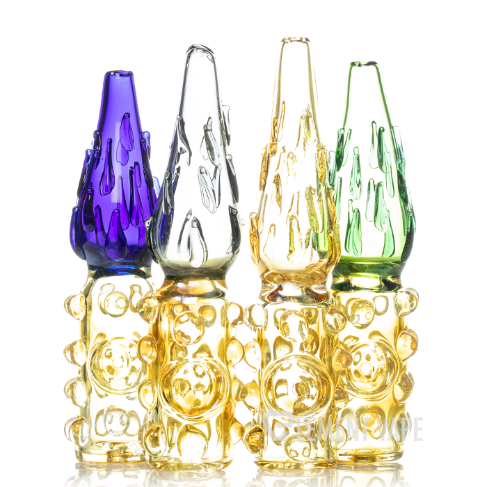 On Point Glass 6" Pineapple Pipe