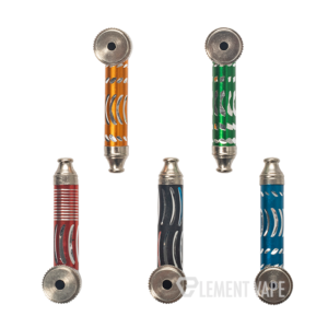 On Point Glass Metal Pipe