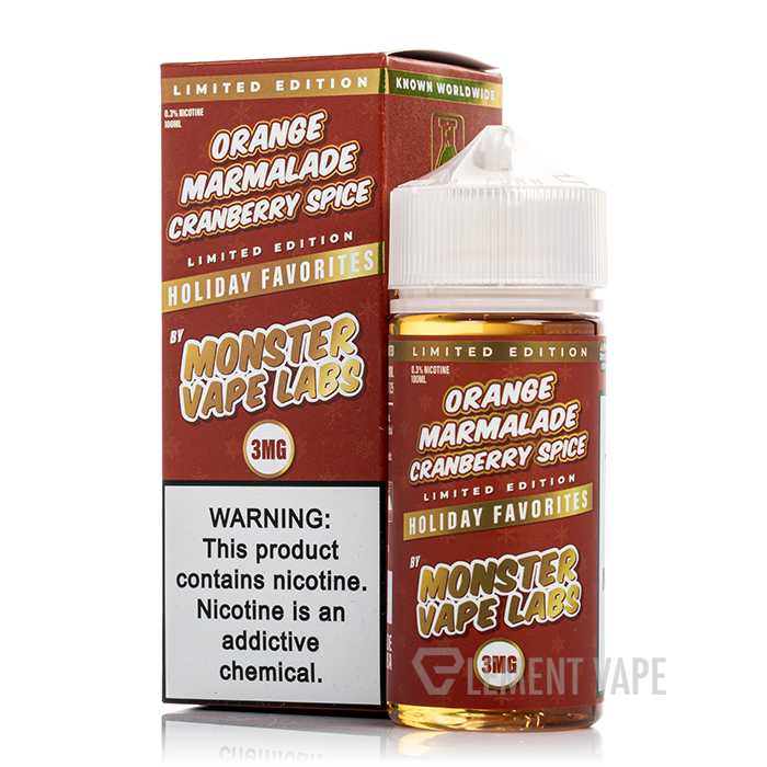Orange Marmalade Cranberry Spice - Monster Vape Labs - 100mL
