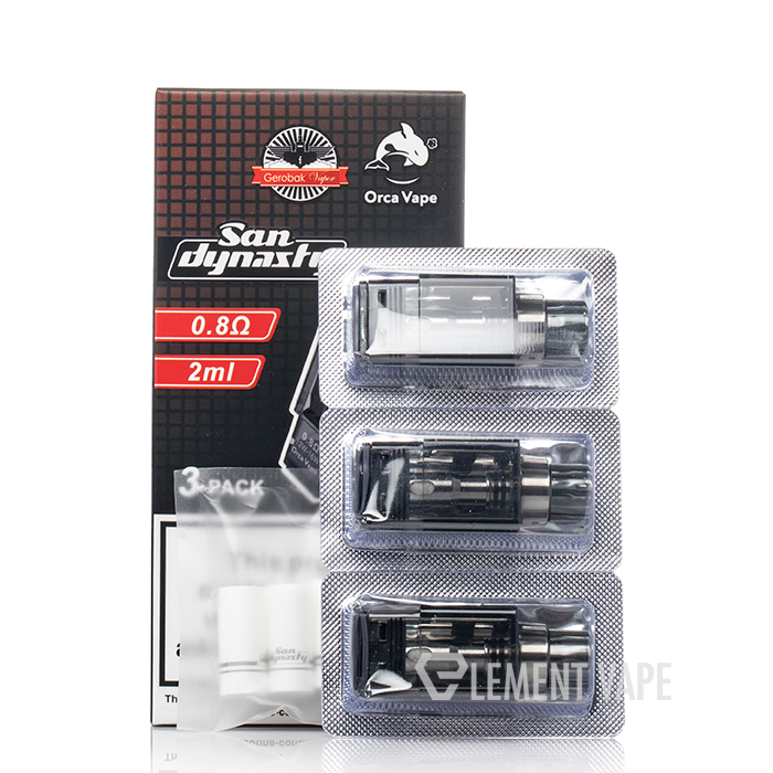 Orca Vape San Dynasty Replacement Pods