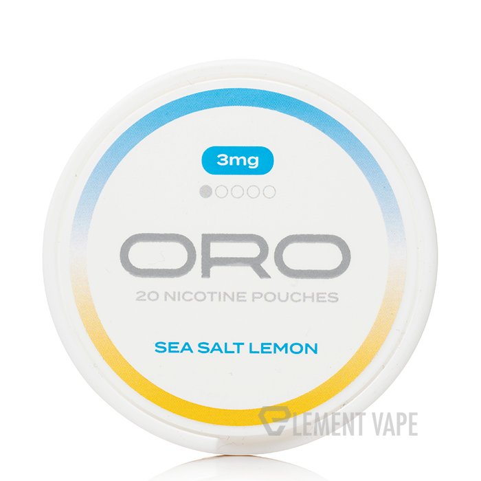 ORO Nicotine Pouches - Sea Salt Lemon