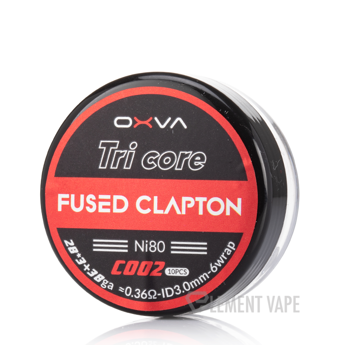 OXVA TRI Core Fused Clapton Prebuilt Coils