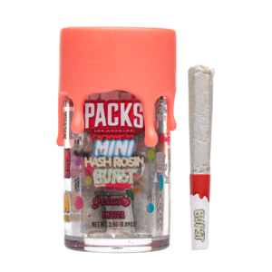 Packwoods Mini Hash Rosin Burst THC-A Pre Rolls 2.5G