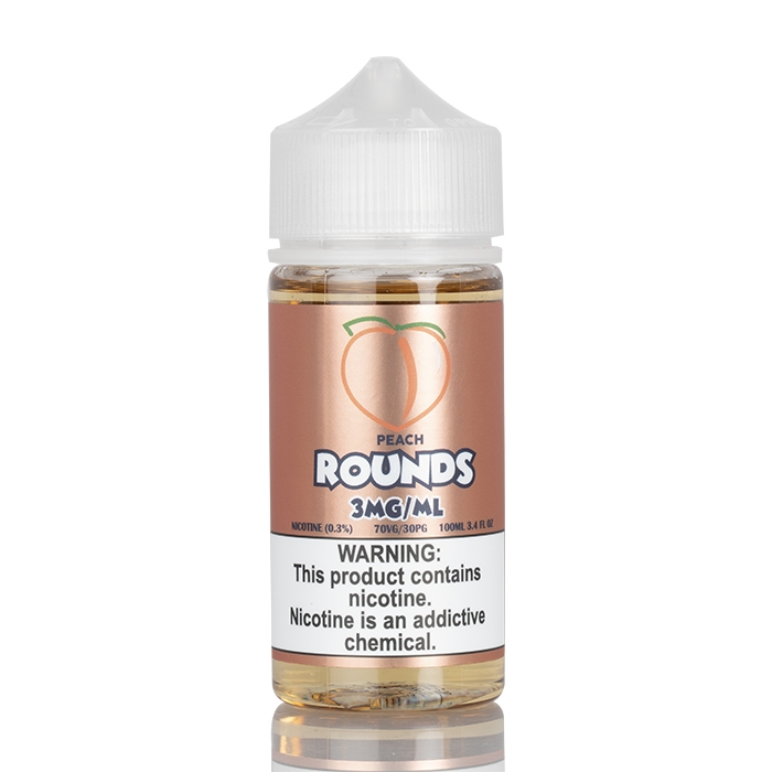 Peach - Rounds E-Liquid - 100mL