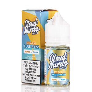 Peach Blue Razz - Cloud Nurdz Salts - 30mL