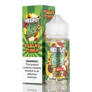 Peachy Punch - Keep It 100 E-Liquid - 100mL