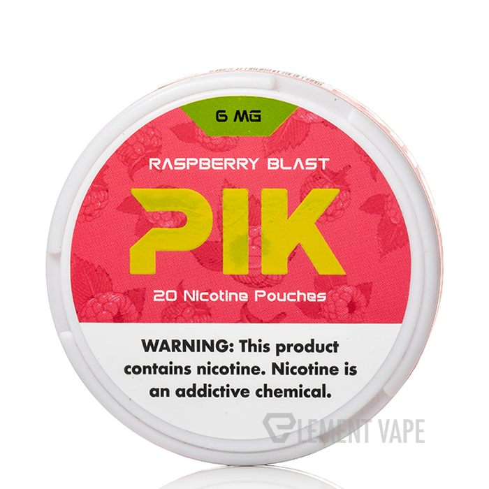 PIK Nicotine Pouches - Raspberry Blast