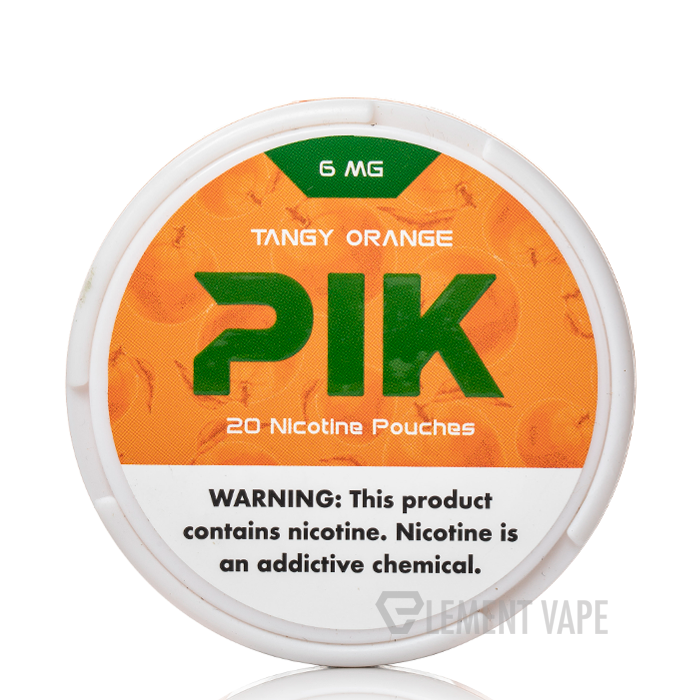PIK Nicotine Pouches - Tangy Orange