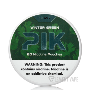 PIK Nicotine Pouches - Winter Green