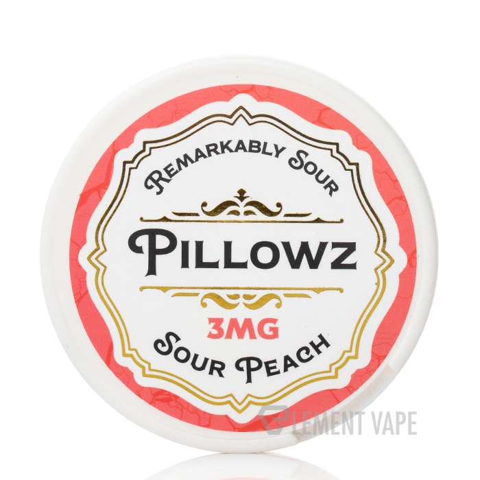 Pillowz Nicotine Pouches - SOUR PEACH