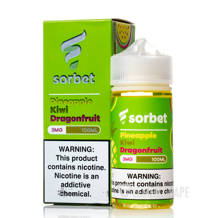 Pineapple Kiwi Dragonfruit - Sorbet Pop - 100mL