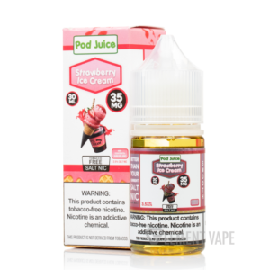 Strawberry Ice Cream - Pod Juice - 30mL