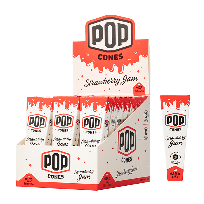 POP CONES King Size Ultra Thin Cones 72ct