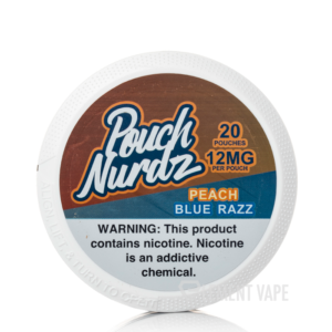 Pouch Nurdz Nicotine Pouches - Peach Blue Razz