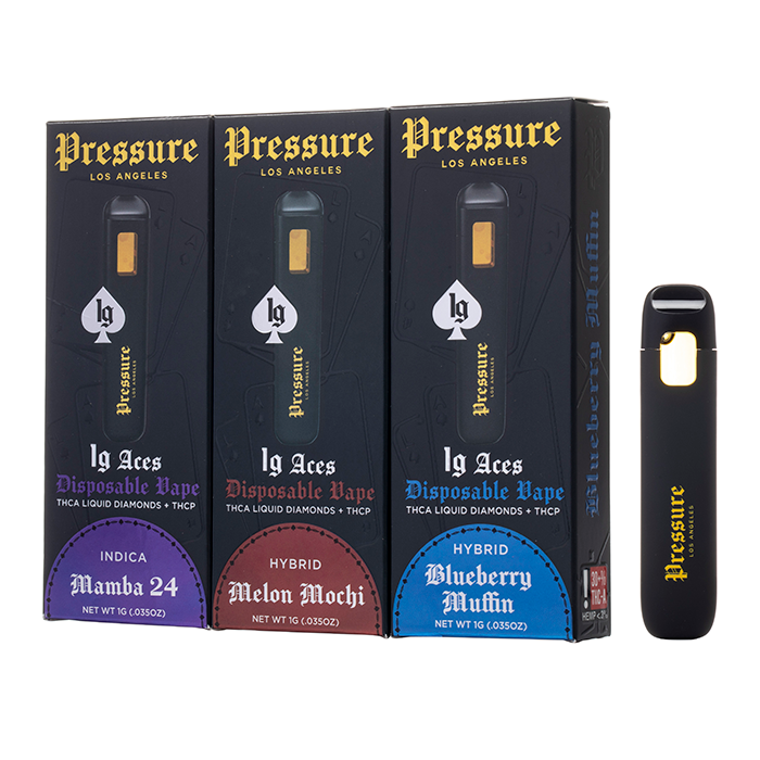 Pressure LA Aces THCA Disposable 1G