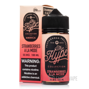 Hype - Strawberries A La Mode - Propaganda E-Liquids - 100mL
