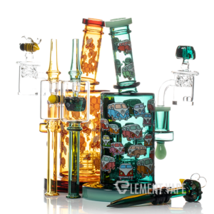Pulsar 8" Greatest Hits Series Glow Dab Rig Set