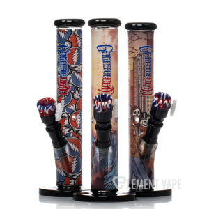 Pulsar x Grateful Dead 11.25" Inside Print Straight Waterpipe