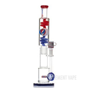 Pulsar x Grateful Dead 16" 10 Year Flood Glycerin Water Pipe Set