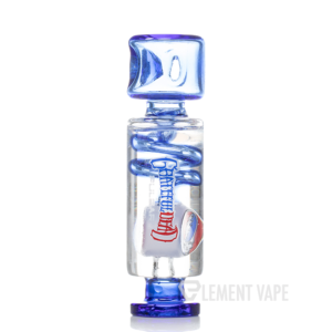 Pulsar x Grateful Dead 5.25" Steal Your Face Glycerin Spiral Geometric Hand Pipe