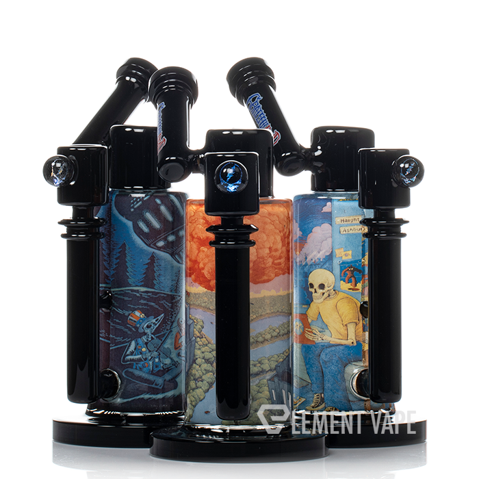 Pulsar x Grateful Dead 8.5" Inside Print Water Pipe