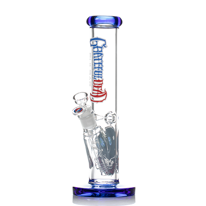 Pulsar x Grateful Dead 12" Spacey Straight Tube Waterpipe