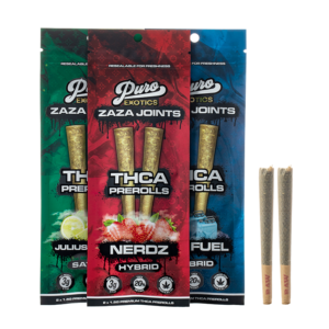 Puro Exotics ZAZA Joints THC-A Prerolls 3G