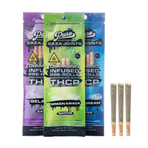 Puro Exotics ZAZA Joints THCP Prerolls 4.95G