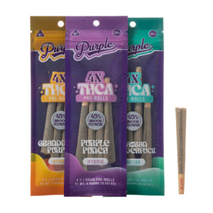 Purple THCA Pre Rolls 4G