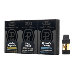 Pushing Ps Black Market Disposable Vape Pods 1G